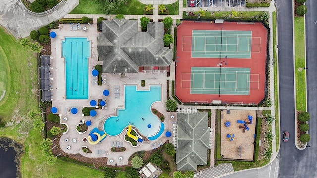 1833 Benoit Ter, Davenport, FL 33837 - bird's eye view of a pool area