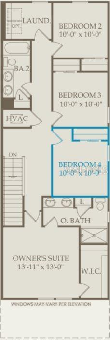 2302 Southbury Dr, Kissimmee, FL 34744 - view of room layout