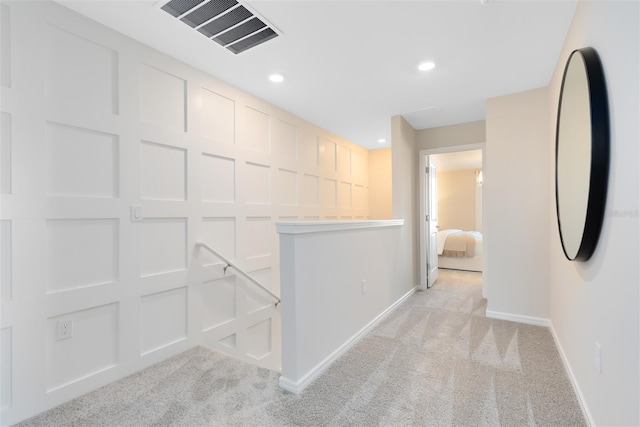 2302 Southbury Dr, Kissimmee, FL 34744 - hall with light carpet and recessed lighting