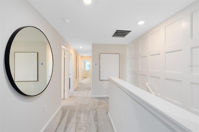 2302 Southbury Dr, Kissimmee, FL 34744 - hall featuring light colored carpet and recessed lighting