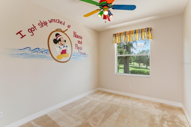 4216 Fawn Meadows Cir, Clermont, FL 34711 - unfurnished room featuring a ceiling fan and carpet floors