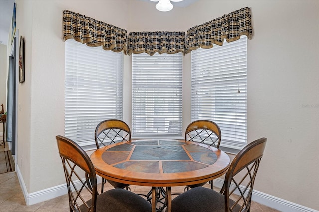 859 Leather Fern Ln, Mims, FL 32754 - dining area featuring plenty of natural light and light tile patterned floors