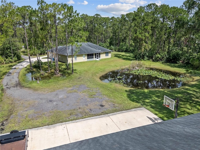 859 Leather Fern Ln, Mims, FL 32754 - view from above of property featuring a forest