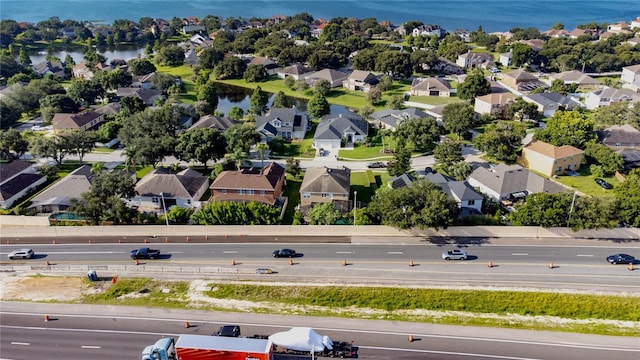 229 Largovista Dr, Oakland, FL 34787 - aerial view of residential area featuring a nearby body of water