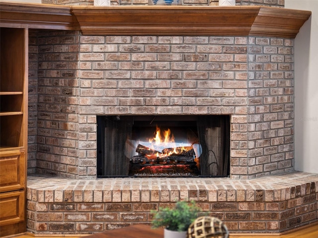 9045 Mossy Oak Ln, Clermont, FL 34711 - detailed view of a fireplace