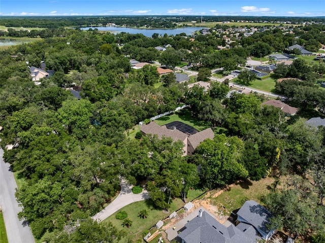 9045 Mossy Oak Ln, Clermont, FL 34711 - aerial view of property's location featuring a nearby body of water and nearby suburban area