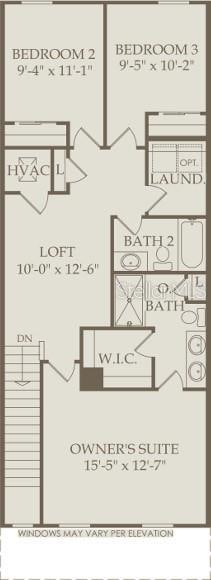 2304 Southbury Dr, Kissimmee, FL 34744 - view of room layout