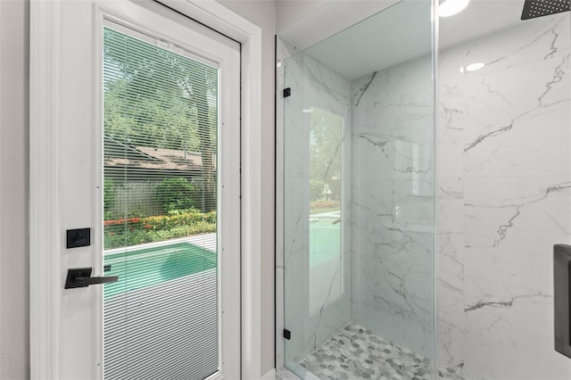 109 E 12th Ave, Windermere, FL 34786 - full bathroom with a marble finish shower