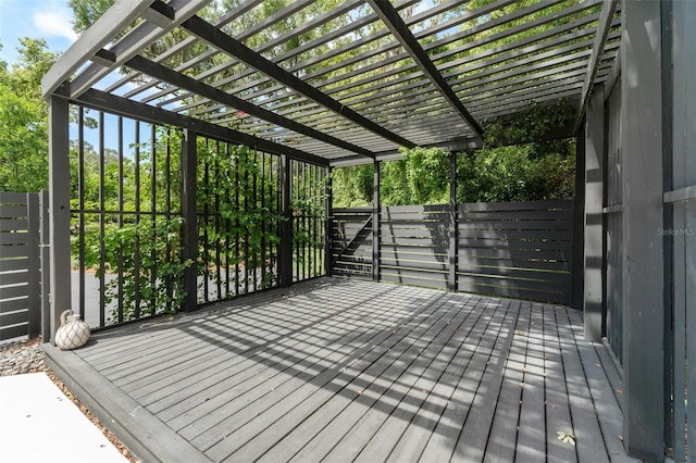 109 E 12th Ave, Windermere, FL 34786 - wooden terrace featuring a pergola
