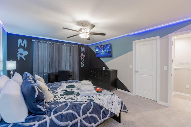 1030 Plantation Ln, Davenport, FL 33896 - bedroom with carpet flooring and ceiling fan