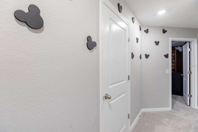 1030 Plantation Ln, Davenport, FL 33896 - hall with baseboards and light colored carpet