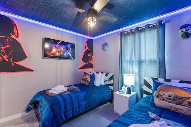 1030 Plantation Ln, Davenport, FL 33896 - bedroom featuring carpet and a ceiling fan