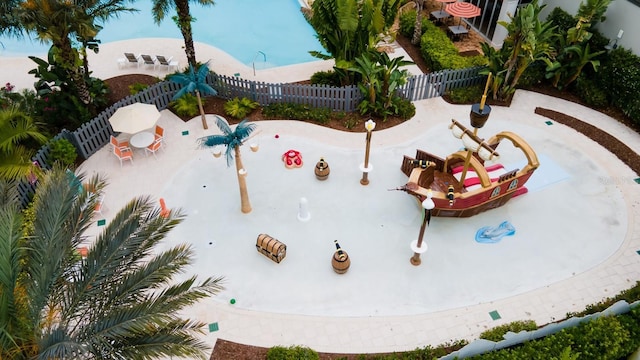 1030 Plantation Ln, Davenport, FL 33896 - aerial view of a pool