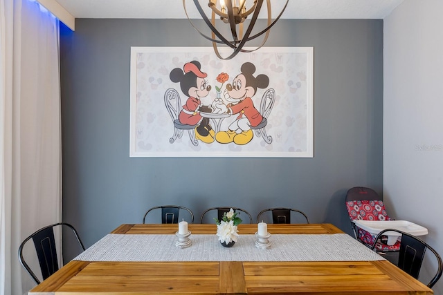 1030 Plantation Ln, Davenport, FL 33896 - dining space with a chandelier