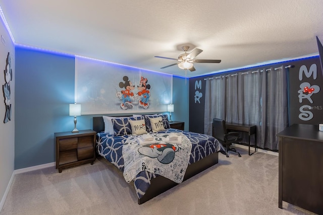 1030 Plantation Ln, Davenport, FL 33896 - carpeted bedroom featuring baseboards and a ceiling fan