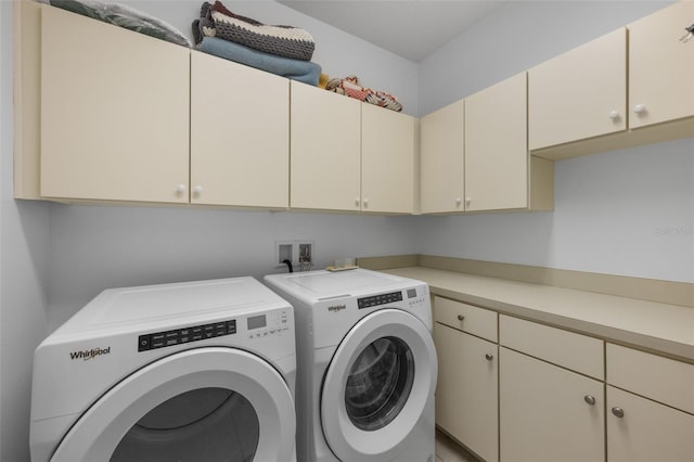 1758 Boat Launch Rd, Kissimmee, FL 34746 - washroom featuring cabinet space and washing machine and dryer