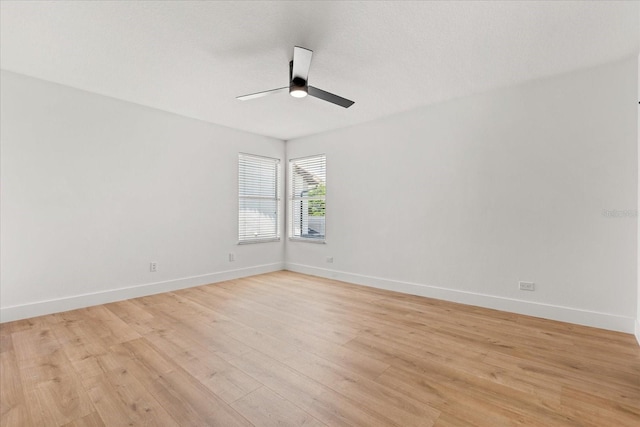 619 Largovista Dr, Oakland, FL 34787 - spare room with light wood-style floors and ceiling fan