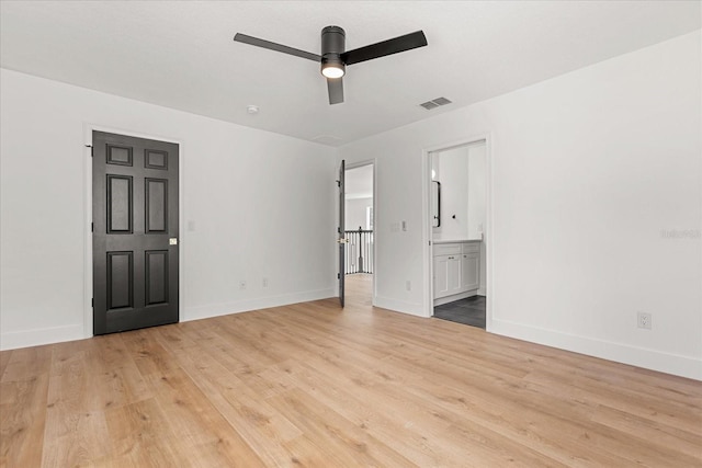 619 Largovista Dr, Oakland, FL 34787 - spare room featuring light wood finished floors and a ceiling fan