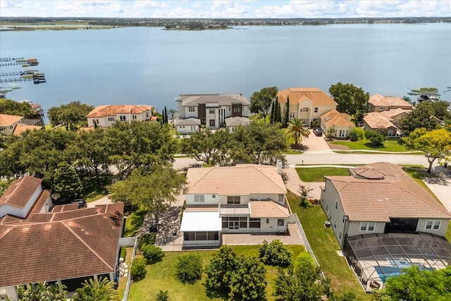 619 Largovista Dr, Oakland, FL 34787 - aerial view of residential area with a nearby body of water
