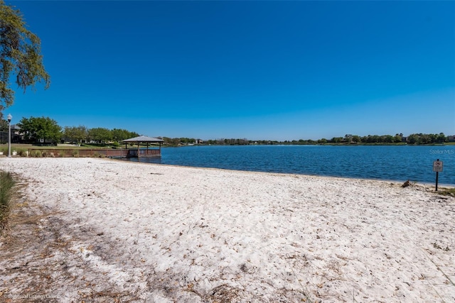 14241 Confetti Dr, Windermere, FL 34786 - water view with a gazebo