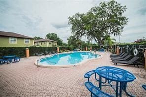 3370 Cedar Springs Pl Unit 156, Winter Park, FL 32792 - community pool with a patio