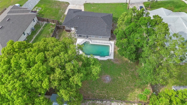5310 Pineview Way, Apopka, FL 32703 - view from above of property with a pool area