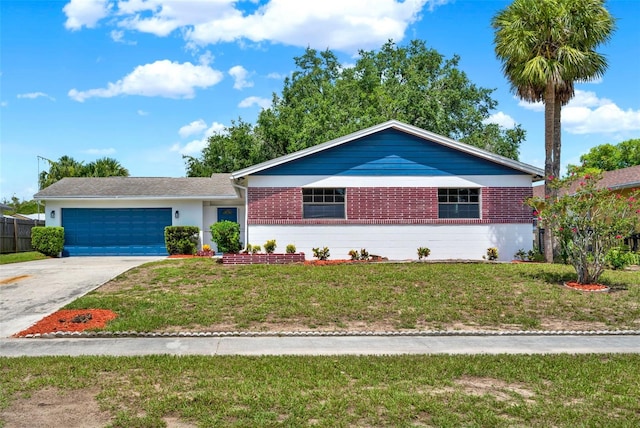 1838 Windmill Dr, Orlando, FL 32818 - ranch-style house with brick siding, driveway, and an attached garage