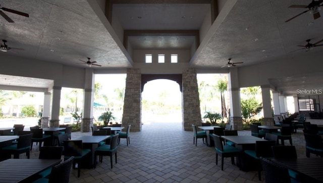 9518 Bolero Rd, Winter Garden, FL 34787 - view of patio featuring ceiling fan and outdoor dining space