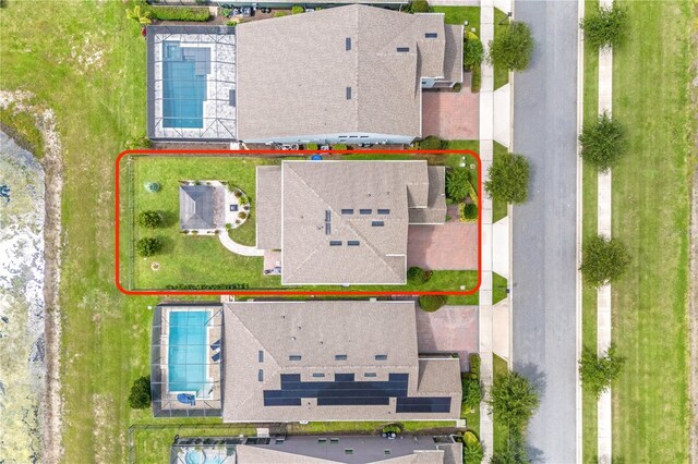 9518 Bolero Rd, Winter Garden, FL 34787 - aerial view of property's location featuring property boundaries highlighted