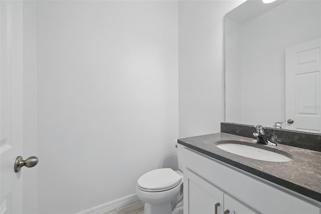 1198 Happy Forest Loop, Deland, FL 32720 - half bathroom featuring vanity and toilet