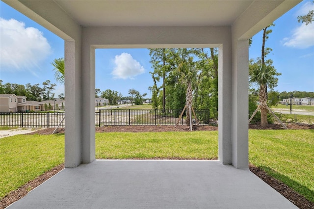 1198 Happy Forest Loop, Deland, FL 32720 - view of patio featuring a residential view