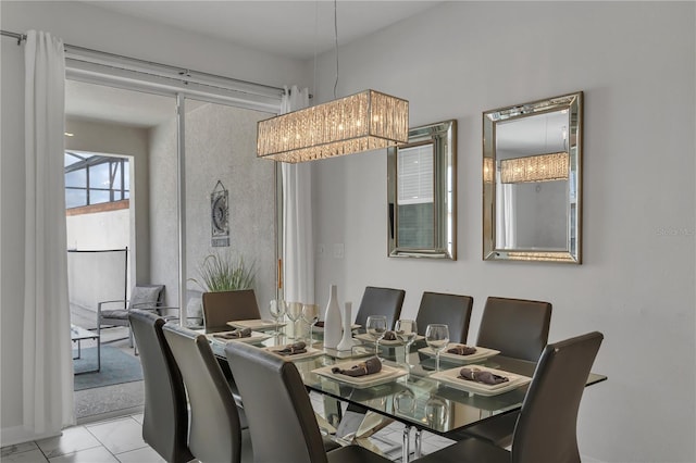 9005 Stinger Dr, Davenport, FL 33896 - dining area with a chandelier