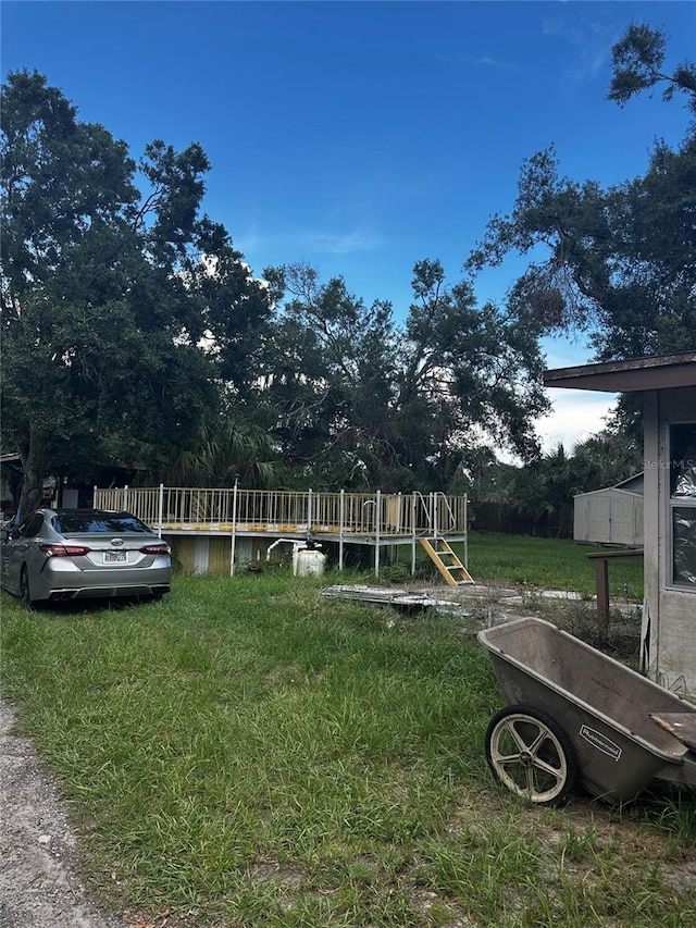 10004 Vaughn St, Gibsonton, FL 33534 - view of yard