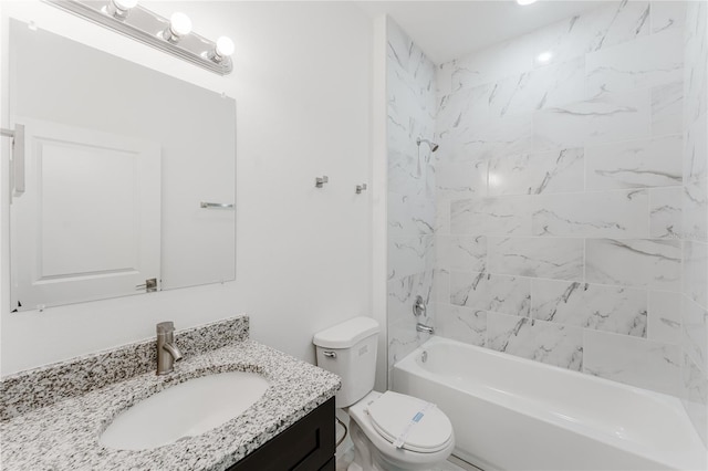 627 W Glenhaven Dr, Citrus Springs, FL 34434 - full bath with vanity and shower / washtub combination