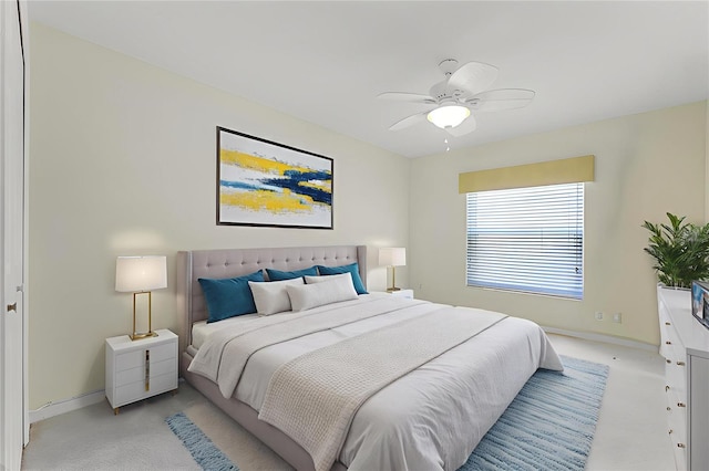 12617 Douglas Fir Ct, Clermont, FL 34711 - bedroom featuring light carpet and ceiling fan