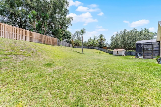 12617 Douglas Fir Ct, Clermont, FL 34711 - fenced backyard with a shed