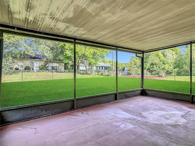 745 Mentmore Cir, Deltona, FL 32738 - view of unfurnished sunroom