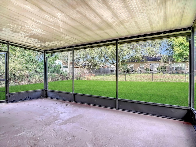 745 Mentmore Cir, Deltona, FL 32738 - view of unfurnished sunroom