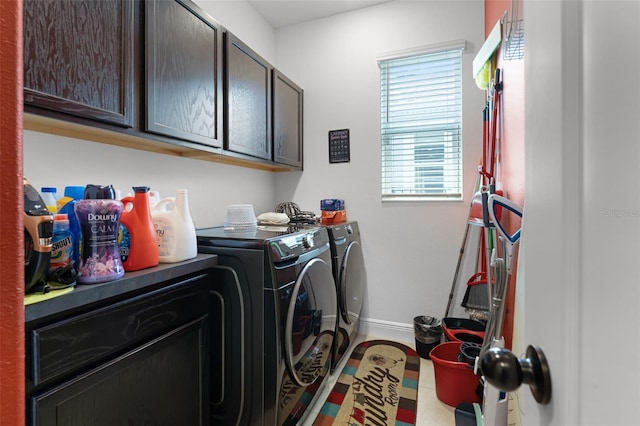 4920 Blanche Ct, Saint Cloud, FL 34772 - washroom featuring cabinet space and washer and clothes dryer