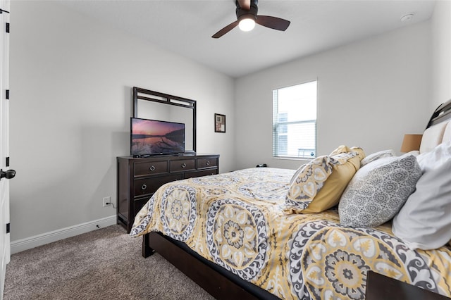 4920 Blanche Ct, Saint Cloud, FL 34772 - carpeted bedroom with baseboards and ceiling fan
