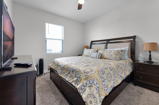 4920 Blanche Ct, Saint Cloud, FL 34772 - bedroom featuring carpet floors, a ceiling fan, and a desk