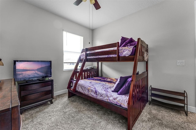 4920 Blanche Ct, Saint Cloud, FL 34772 - carpeted bedroom with baseboards and a ceiling fan
