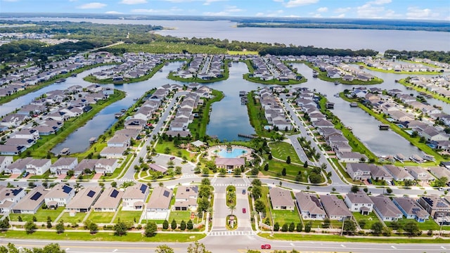 4920 Blanche Ct, Saint Cloud, FL 34772 - aerial perspective of suburban area featuring a nearby body of water