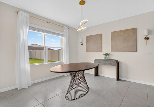612 Auburn Grove Ter, Auburndale, FL 33823 - dining area with light tile patterned flooring