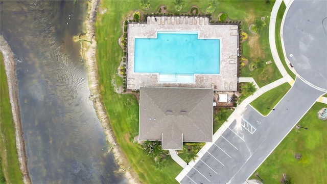 612 Auburn Grove Ter, Auburndale, FL 33823 - bird's eye view of a pool