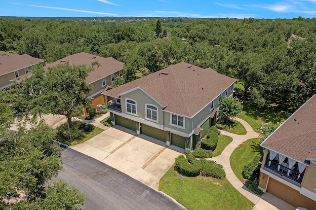 741 Ashworth Overlook Dr Unit B, Apopka, FL 32712 - view of subject property featuring a forest