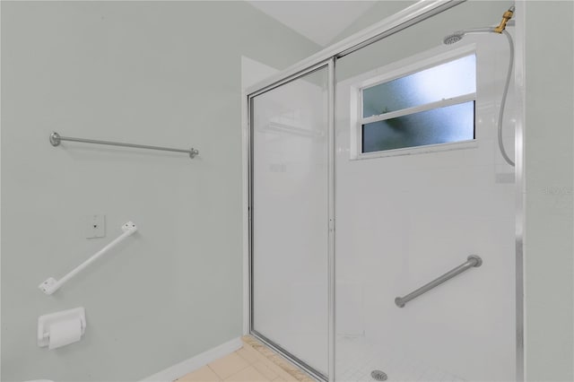 3507 Tenby Cir, Clermont, FL 34711 - full bathroom featuring a shower stall and tile patterned floors