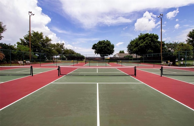 3507 Tenby Cir, Clermont, FL 34711 - view of tennis court with community basketball court