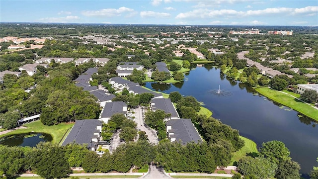 6059 Twain St Unit 108, Orlando, FL 32835 - aerial view of residential area featuring a large body of water