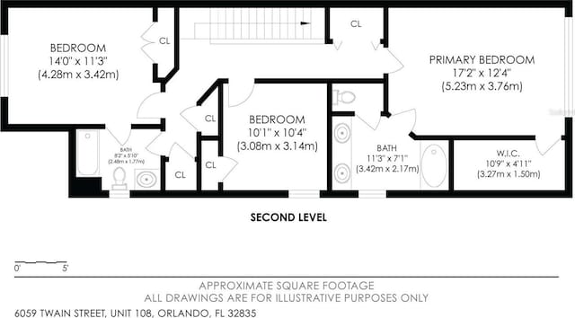 6059 Twain St Unit 108, Orlando, FL 32835 - view of home floor plan